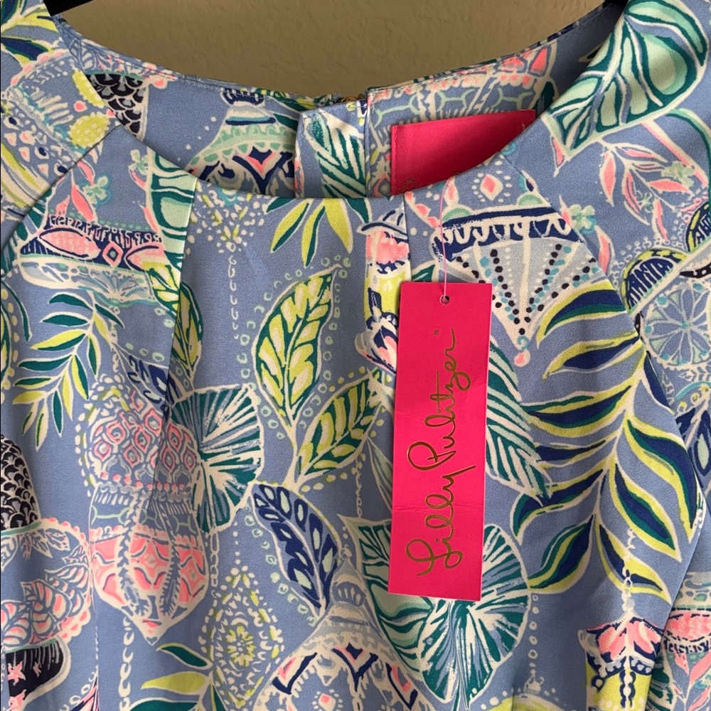 Lilly Pulitzer Kerstin Stretch Shift Dress Size 8